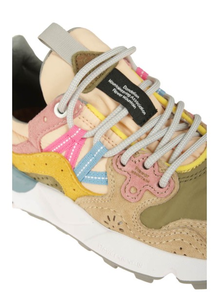 Sneakers Flower Mountain Yamano3 Rosa/Chestnut